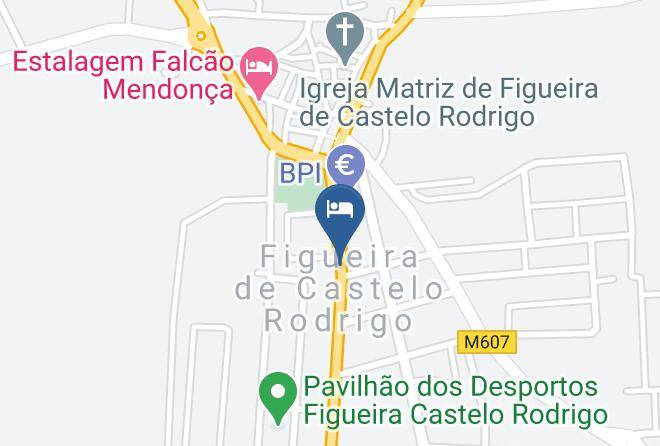 Figueira De Castelo Rodrigo - Transmontano Arribas Douro Hotel Maps