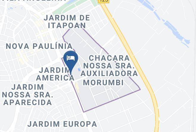 Paulinia - Transoceanic Hotel Paulinia Maps