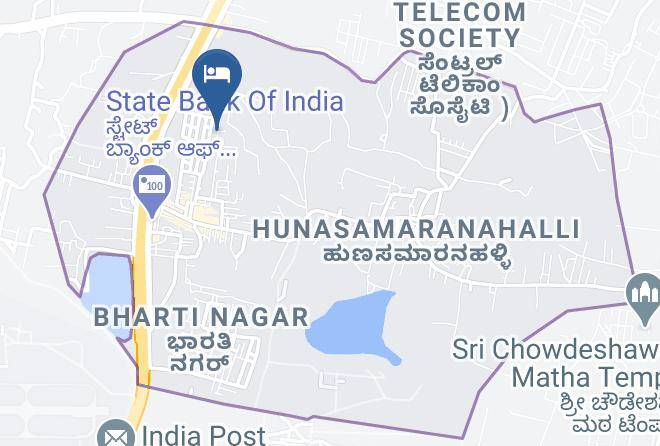 Bengaluru - Tranzotel Bangalore Airpot Maps