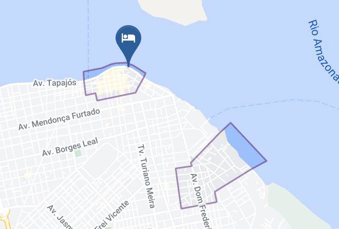 Santarem - Trapiche Hotel Maps