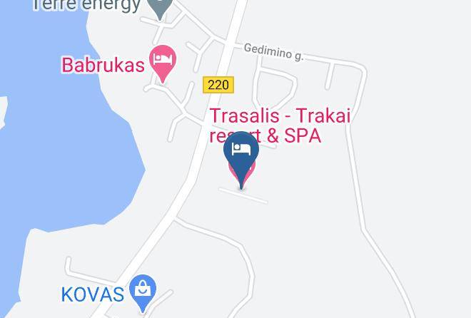 Trakai District Municipality - Trasalis Trakai Resort & Spa Maps