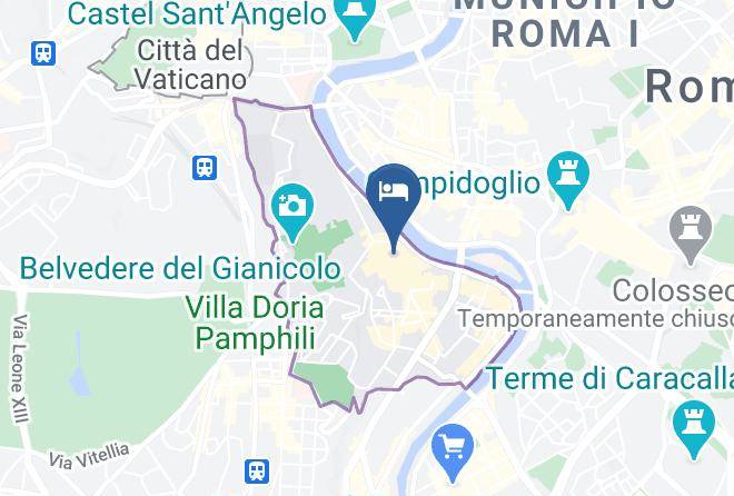 Rome - Trastevere Inn Maps