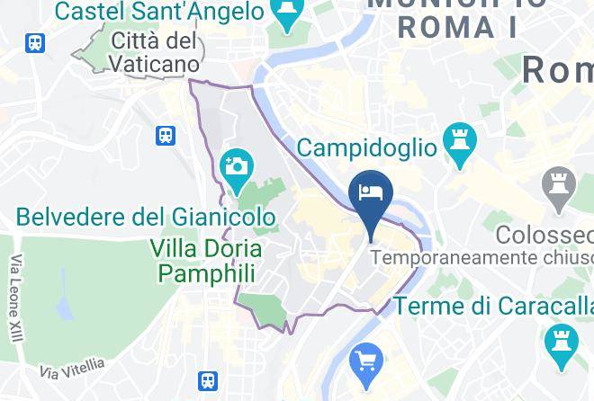 Rome - Trastevere Relais Maps