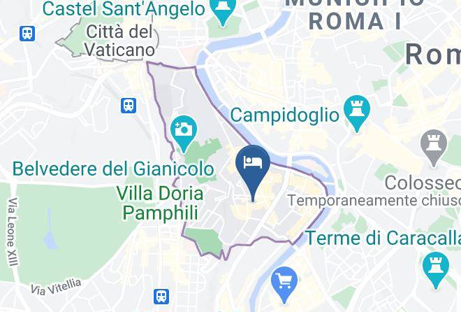 Rome - Trastevere Urban Zen Maps