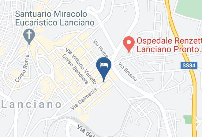 Chieti - Trattoria Affittacamere Paolucci Maps