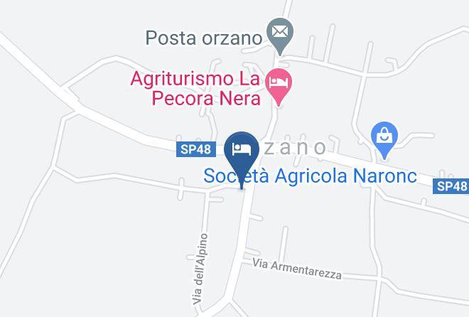 Trattoria Al Fienile Map - Friuli Venezia Giulia - Udine