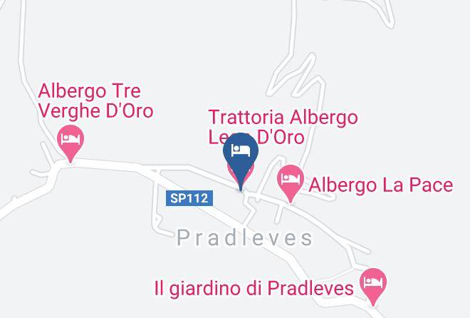 Cuneo - Trattoria Albergo Leon D'oro Maps