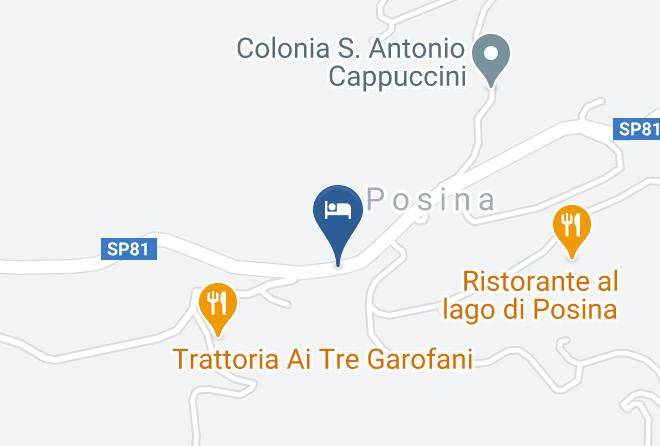 Vicenza - Trattoria All'alpino Maps