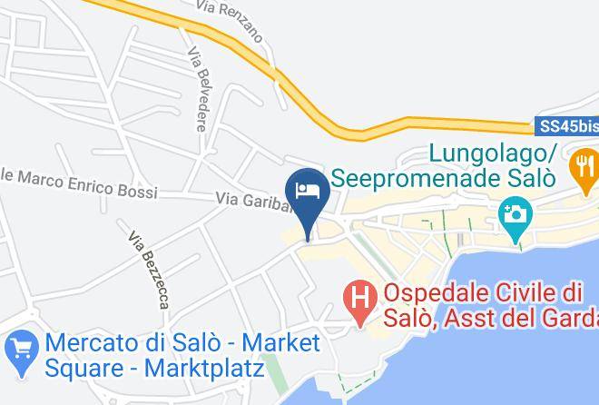 Brescia - Ristorante Rose Salo Maps