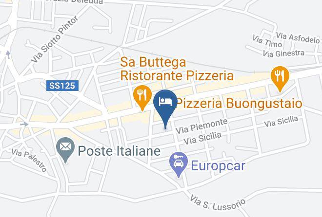 Nuoro - Trattoria Da Angelo Maps