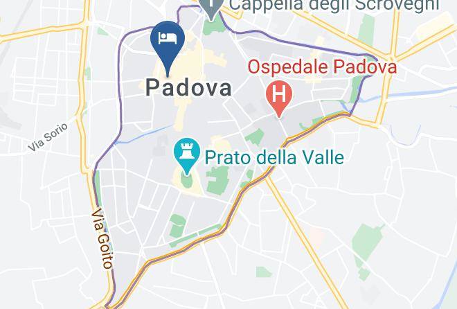 Padua - Dante Alle Piazze Maps