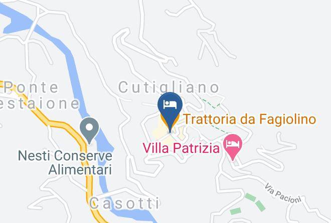 Pistoia - Trattoria Da Fagiolino Maps