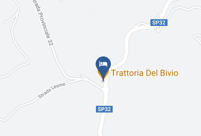 Cuneo - Trattoria Del Bivio Maps
