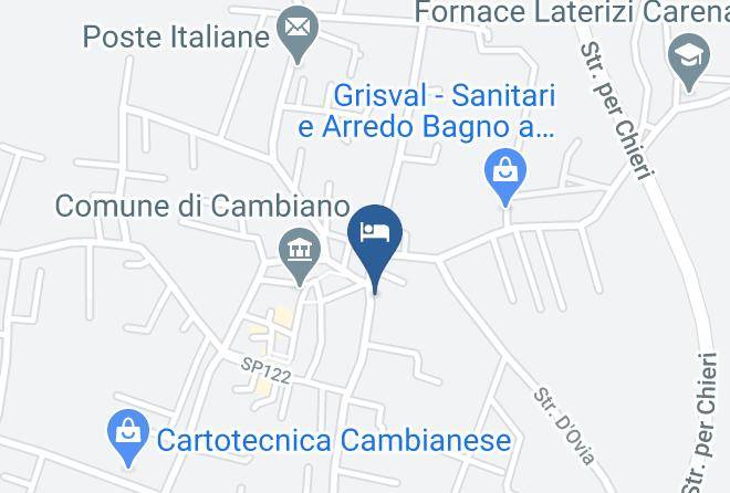 Turin - Trattoria Del Centro Hotel Maps