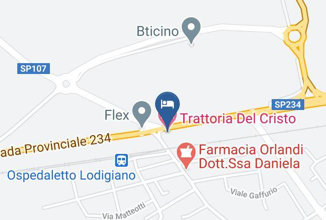 Lodi - Trattoria Del Cristo Maps