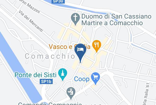 Ferrara - Trattoria Della Pescheria Maps