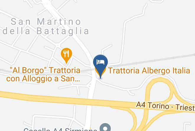 Brescia - Trattoria Albergo Italia Maps