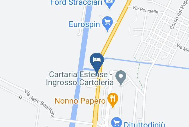Ferrara - Trattoria La Botte Maps