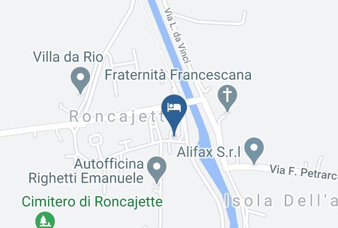 Padua - Trattoria La Busa Maps
