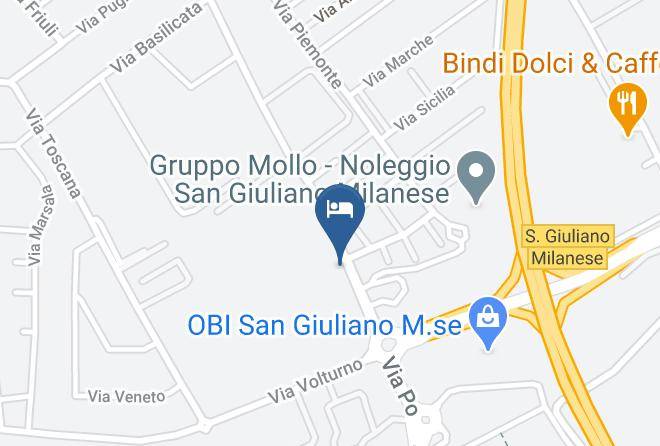 Milan - Trattoria La Cascina Maps