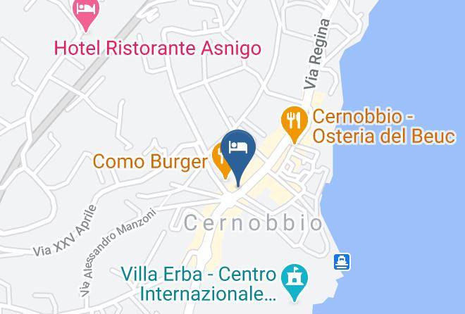 Como - Trattoria Laghee Maps