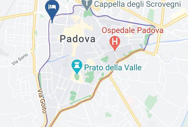 Padua - Trattoria San Pietro Maps