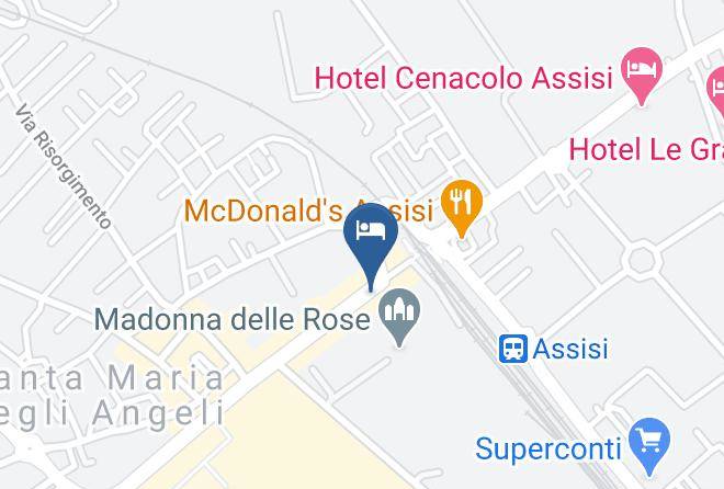 Perugia - Trattoria Santucci Maps