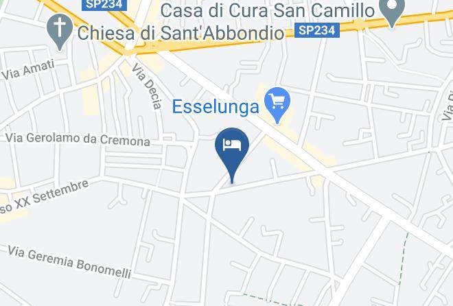 Cremona - Trattoria Tre Spade Maps