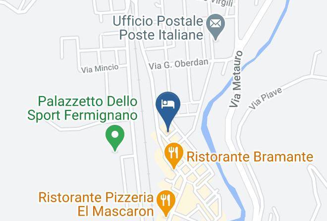 Pesaro And Urbino - Trattosteria Ristorante Enoteca Affittacamere Maps
