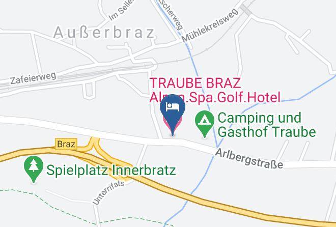 Bludenz - Traube Braz Alpen Spa Golf Hotel Maps