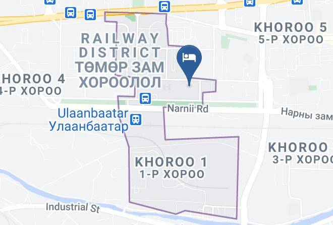 Ulaanbaatar - Travel'a'holic Maps