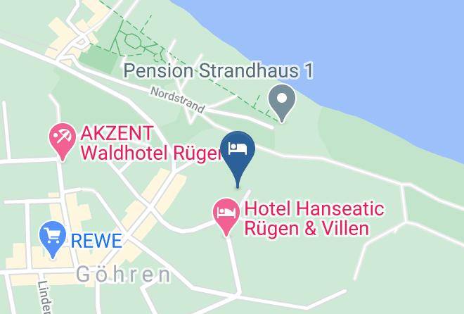 Vorpommern Rugen - Travel Charme Nordperd & Villen In Gohren Maps