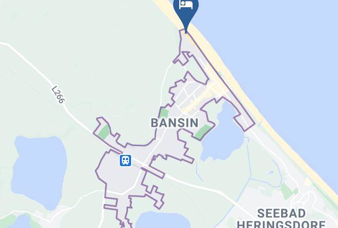 Vorpommern Greifswald - Travel Charme Strandhotel Bansin Maps