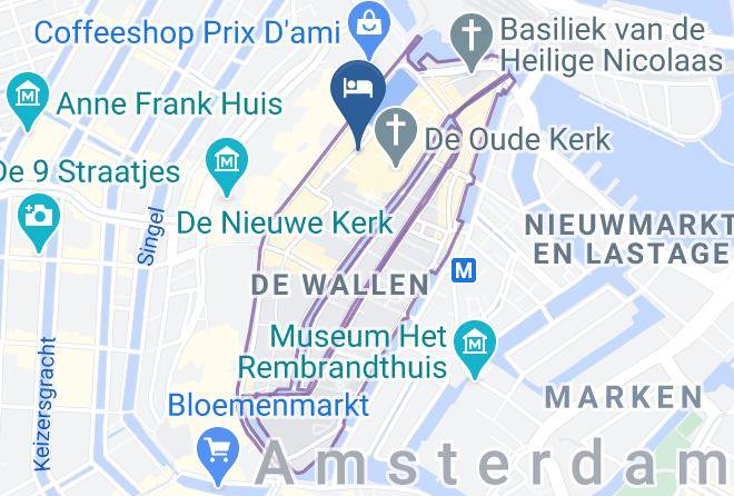 Travel Hotel Amsterdam Map
