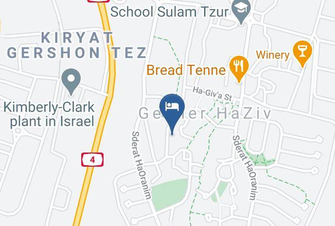 Gesher Haziw - Travel Hotel Gesher Haziv Maps