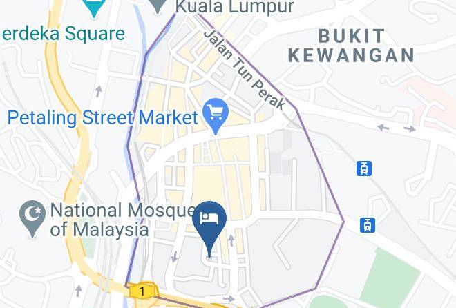 Kuala Lumpur - Travel Hub Highstreet Maps