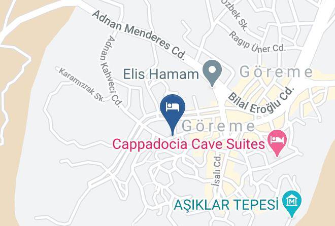 Goreme - Travel Inn Cave Hotel Maps