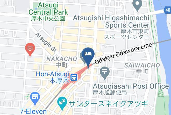 Atsugi City - Travel Inn Maps