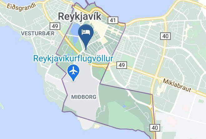 Reykjavik - Travel Inn Maps