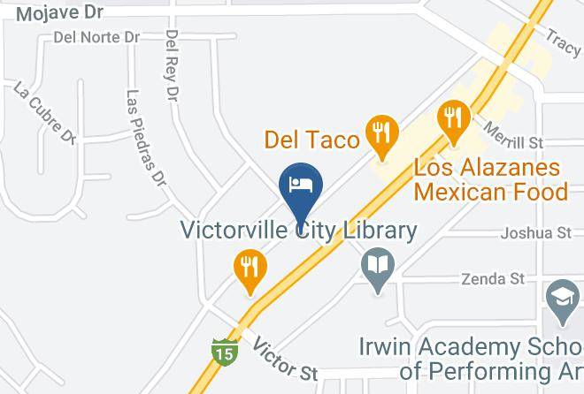 San Bernardino - Travel Inn & Suites Maps