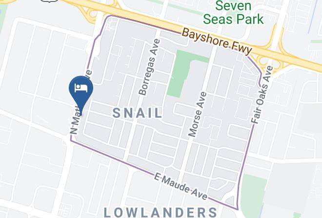 Santa Clara - Travel Inn Sunnyvale Maps