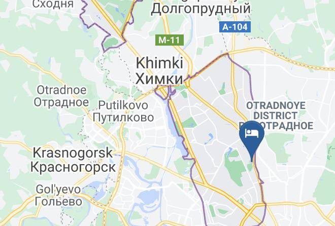 Moscow - Travel Inn Timiryazevskaya Maps