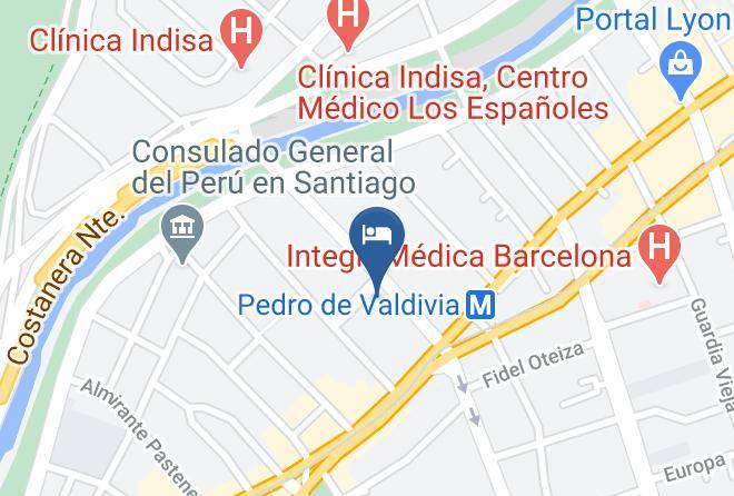 Santiago - Travel Suites Maps