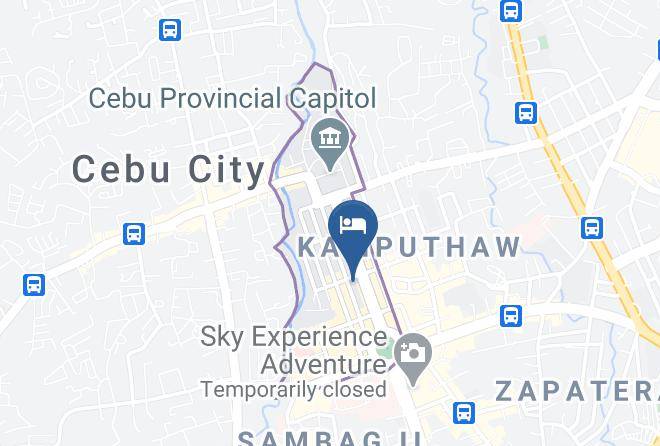 Cebu - Travelbee Capitol Inn Maps