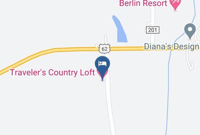 Traveler's Country Loft Map