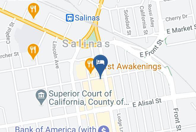 Monterey - Traveler's Hotel Maps