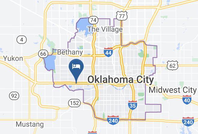 Oklahoma - Travelers Inn & Suites Oklahoma City Airport Maps