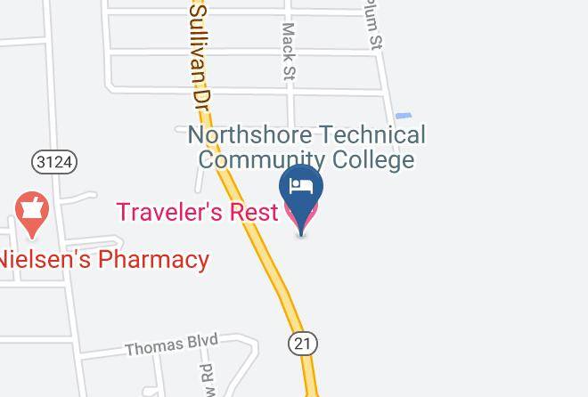 Washington Par - Traveler's Rest Motel Maps