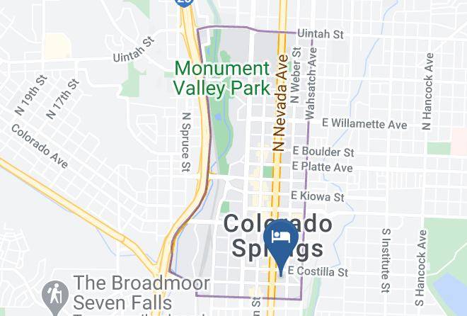El Paso - Traveler's Uptown Motel Maps