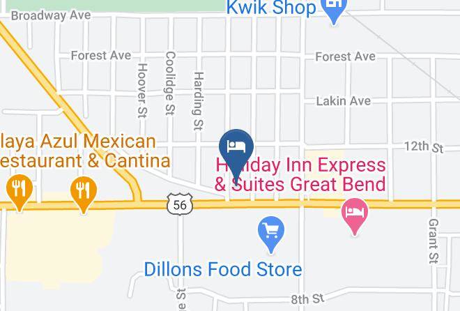 Barton - The Travelers Budget Inn Maps